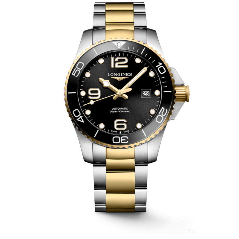 HydroConquest Black Dial Diver 43MM Automatic L37823567