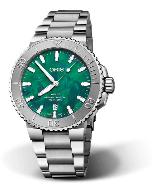 Oris Aquis X Bracenet Date Green Dial 44MM Automatic