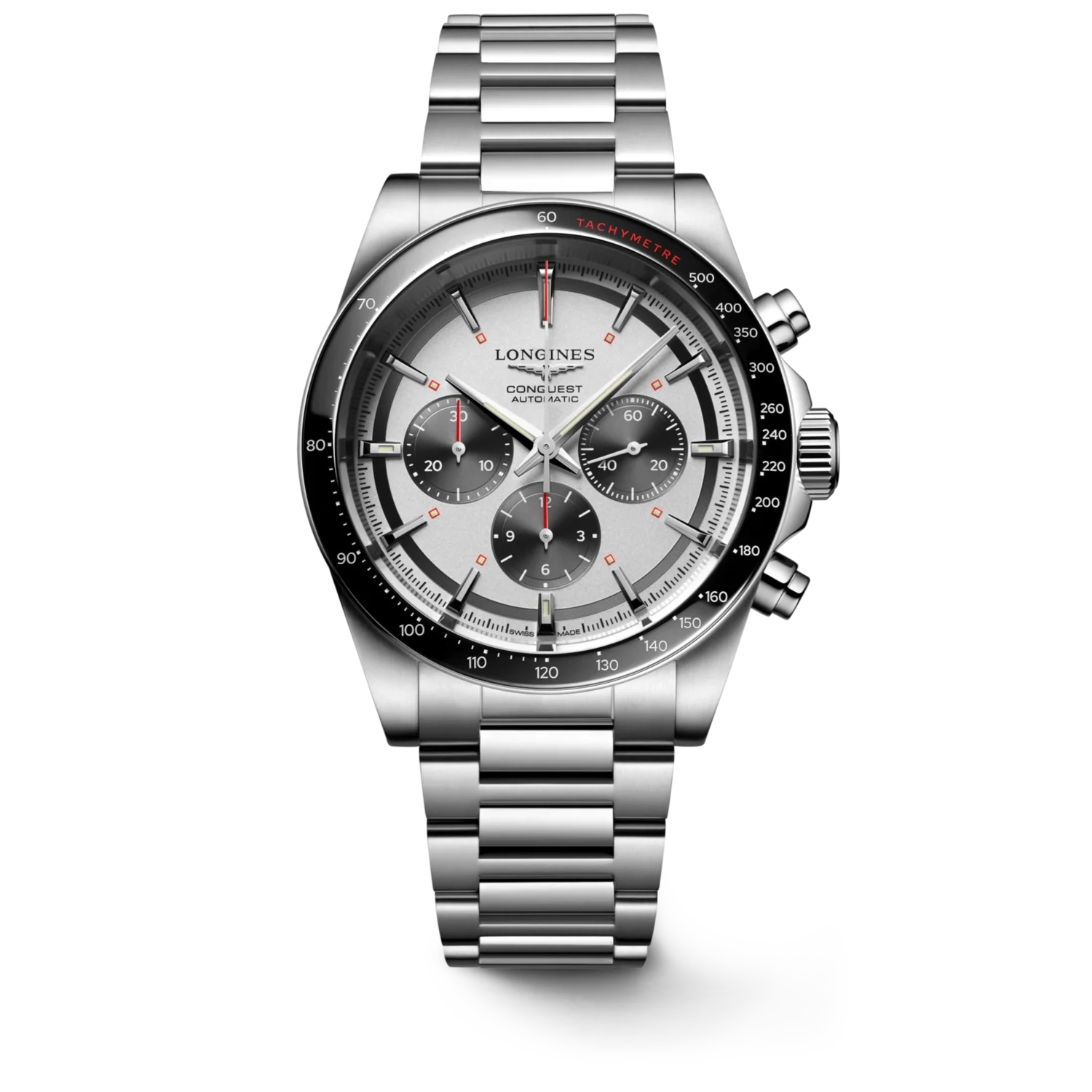 Conquest GMT Sport White Dial 42MM Automatic L38354726