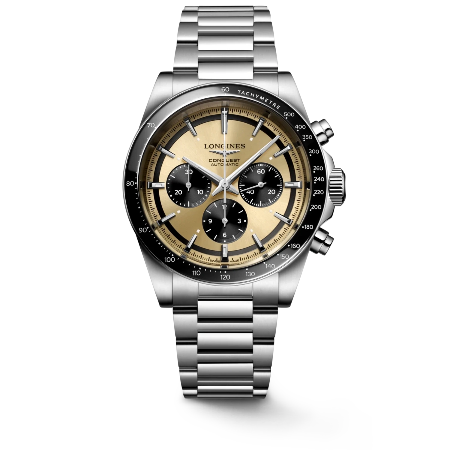 Conquest GMT Sport Brown Dial 42MM Automatic L38354326