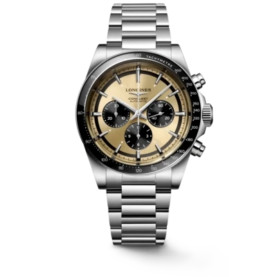 Conquest GMT Sport Brown Dial 42MM Automatic L38354326