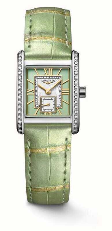 Longines Mini DolceVita Green Dial 22MM Quartz L52000052