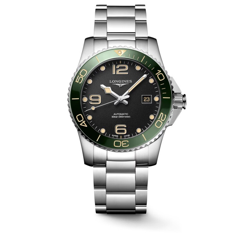 HydroConquest Black Dial Diver 41MM Automatic L37814056