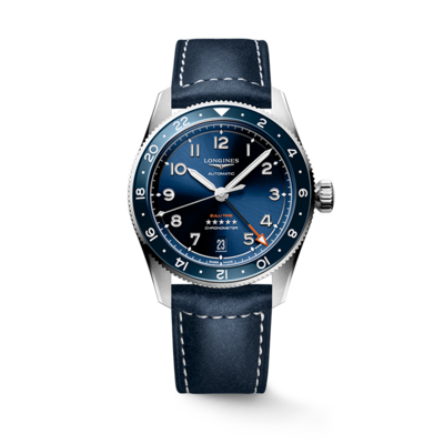 Longines Spirit Zulu Time Blue Dial 39 MM Automatic L38024932