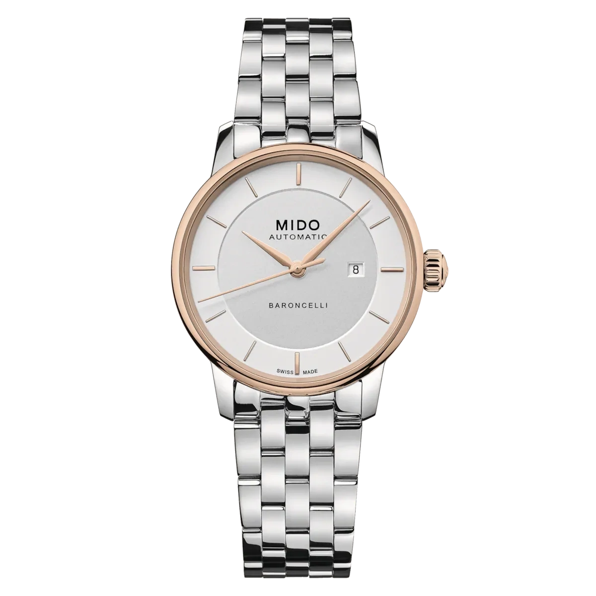Mido Baroncelli Signature 30 MM Silver Dial Automatic M037.207.21.031.00