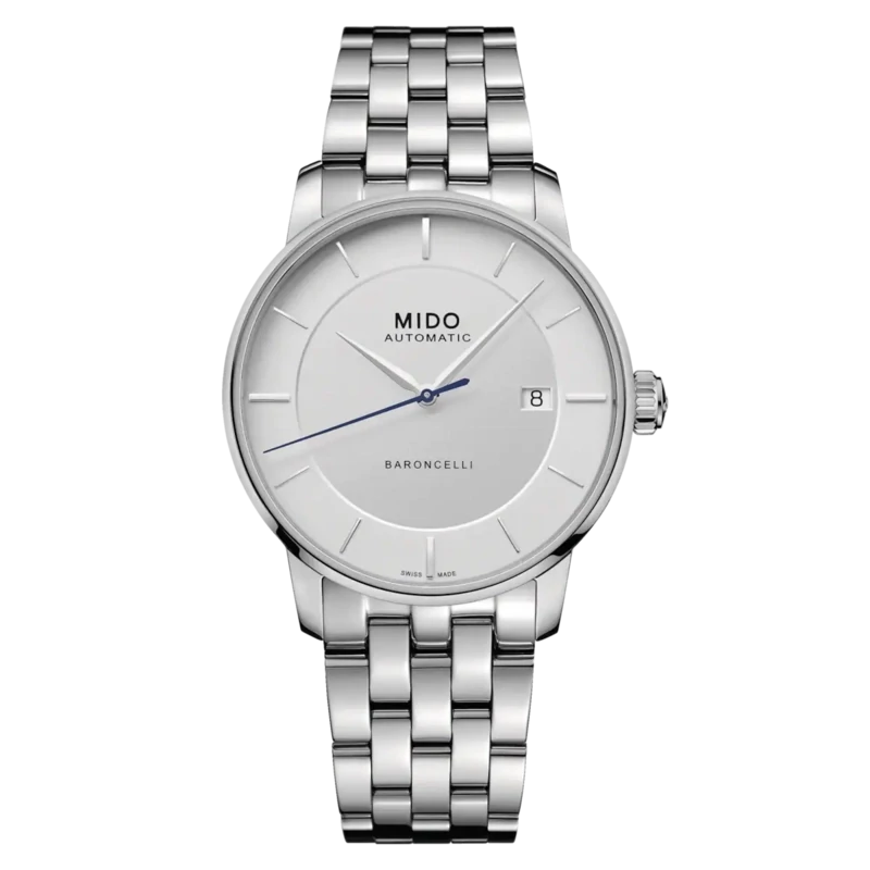 Mido Baroncelli Signature 39 MM Silver Dial Automatic M037.407.11.031.00