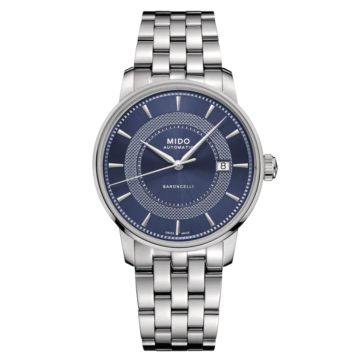 Mido Baroncelli Signature 39 MM Blue Dial Automatic M037.407.11.041.01