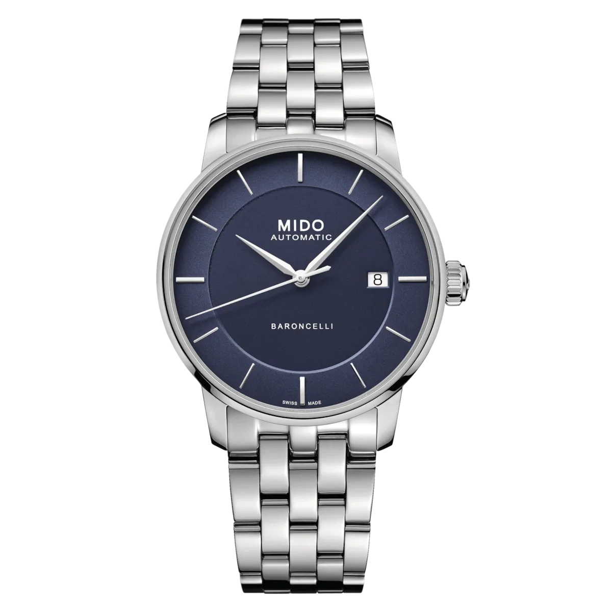 Mido Baroncelli Signature 39 MM Blue Dial Automatic M037.407.11.041.00