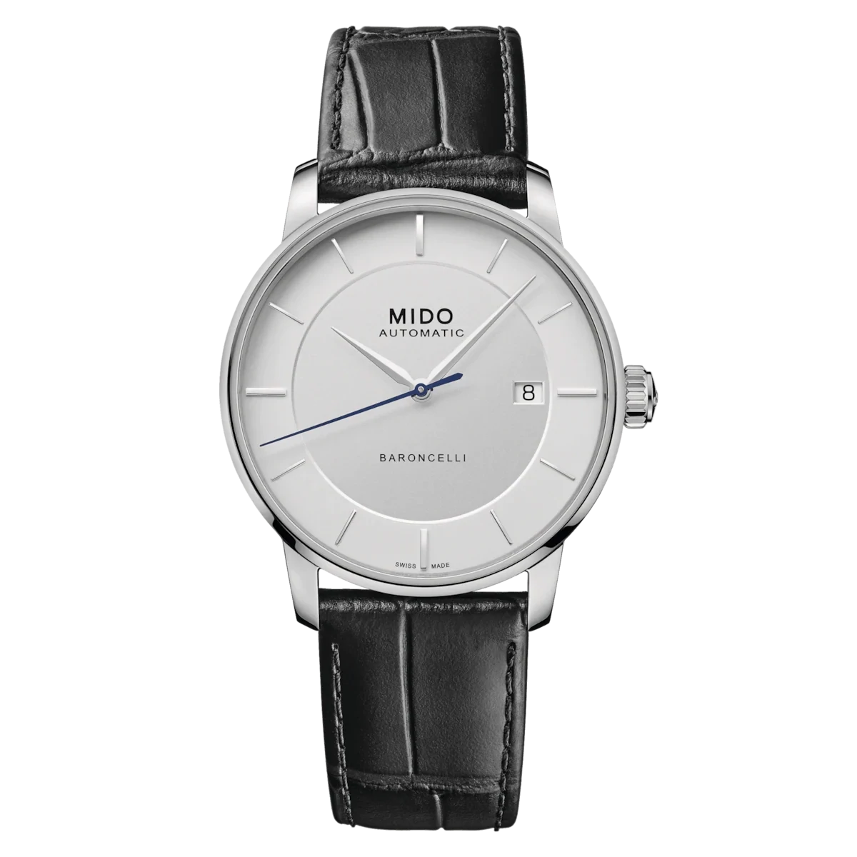 Mido Baroncelli Signature 39 MM Silver Dial Automatic M037.407.16.031.00