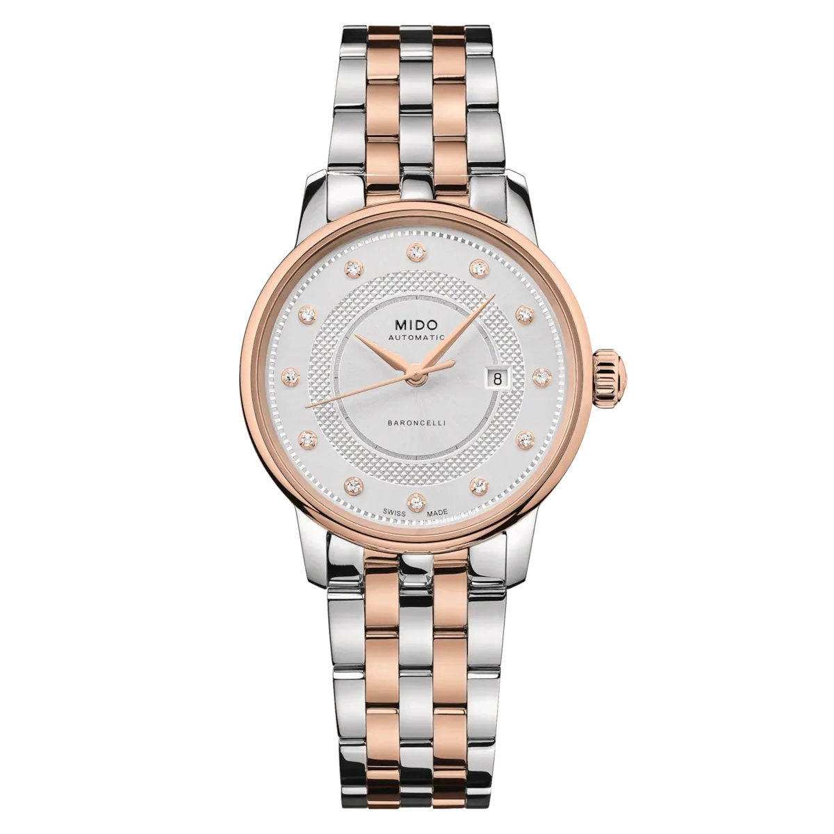 Mido Baroncelli Signature 30 MM Silver Dial Automatic M037.207.22.036.01