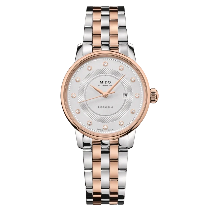 Mido Baroncelli Signature 30 MM Silver Dial Automatic M037.207.22.036.01