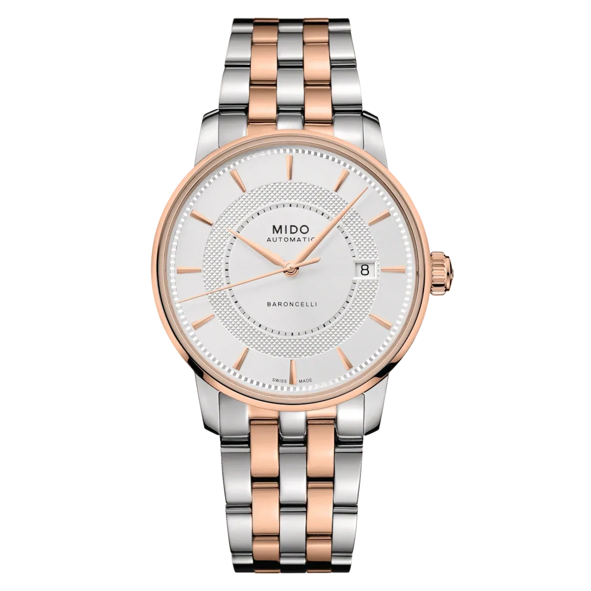 Mido Baroncelli Signature 39 MM Silver Dial Automatic M037.407.22.031.01