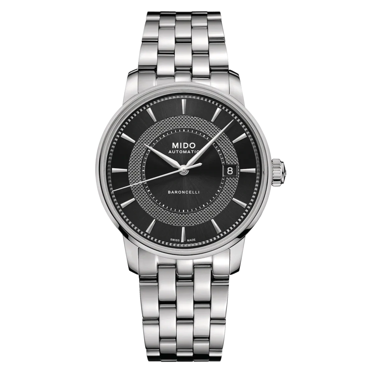 Mido Baroncelli Signature 39 MM Black Dial Automatic M037.407.11.051.01