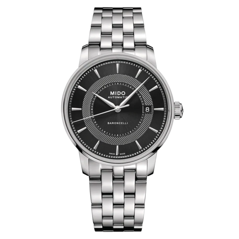 Mido Baroncelli Signature 39 MM Black Dial Automatic M037.407.11.051.01