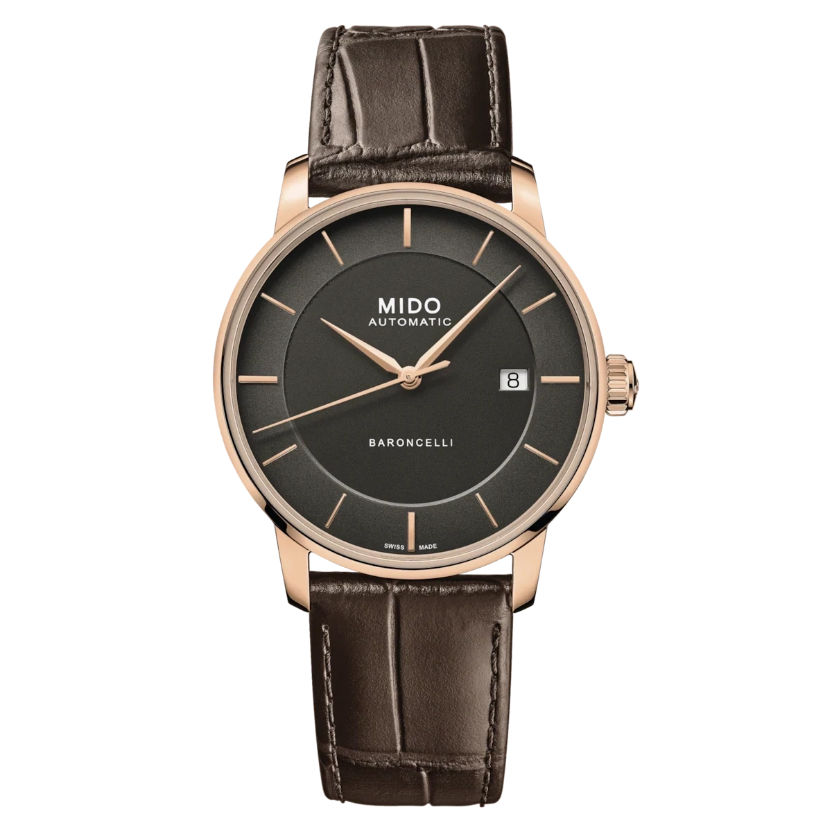 Mido Baroncelli Signature 39 MM Black Dial Automatic M037.407.36.061.00