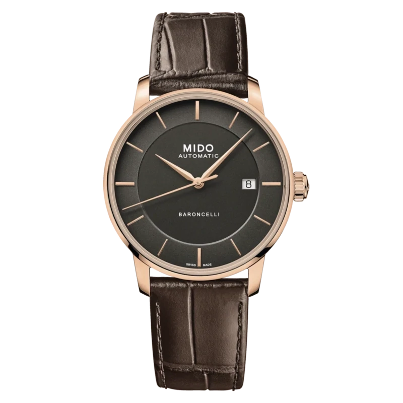 Mido Baroncelli Signature 39 MM Black Dial Automatic M037.407.36.061.00