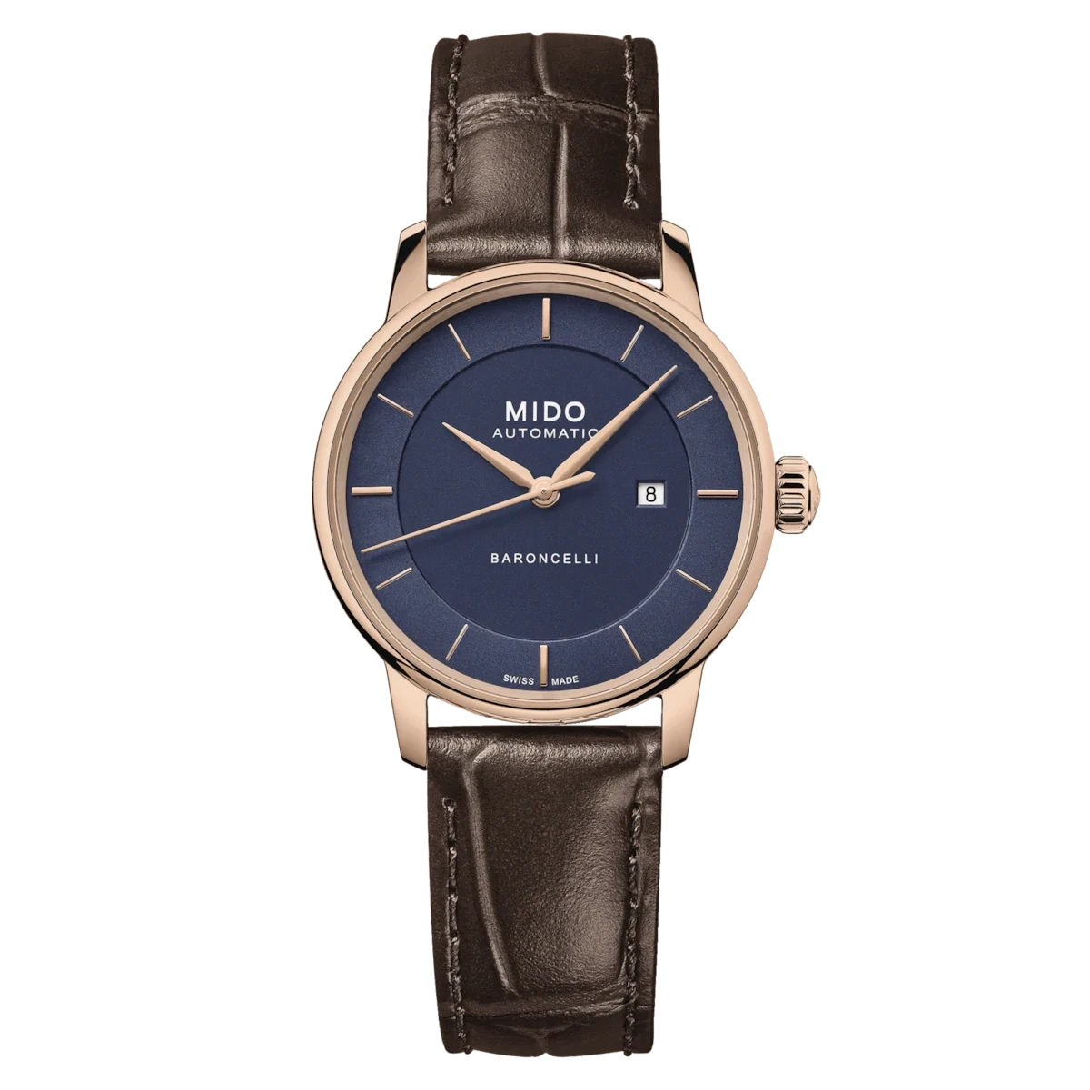 Mido Baroncelli Signature 30 MM Blue Dial Automatic M037.207.36.041.00