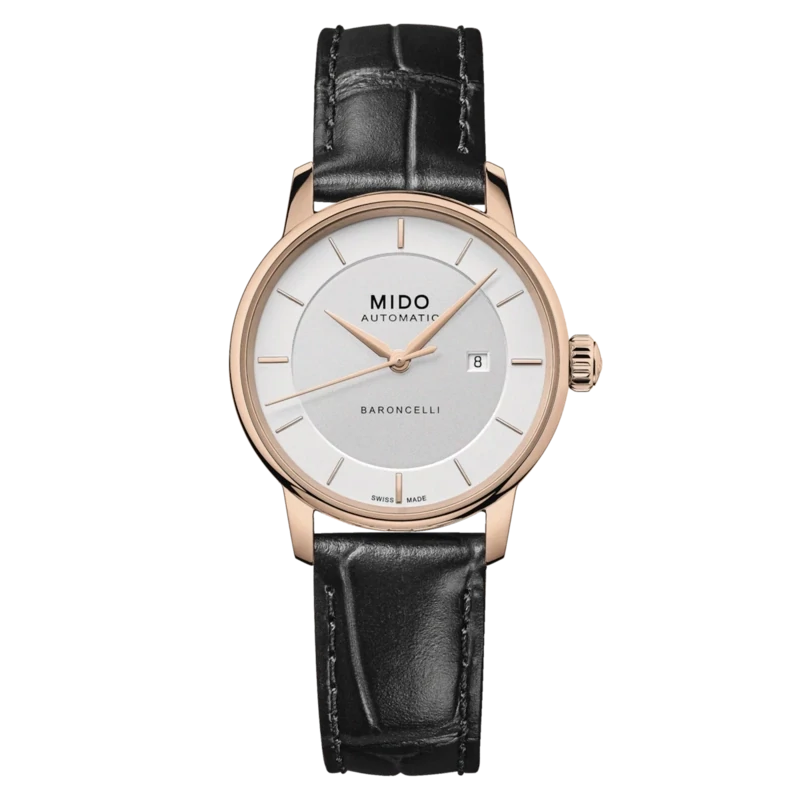 Mido Baroncelli Signature 30 MM Silver Dial Automatic M037.207.36.031.00