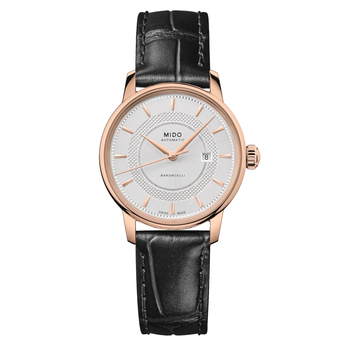 Mido Baroncelli Signature 30 MM Silver Dial Automatic M037.207.36.031.01