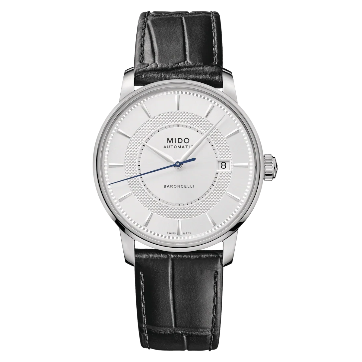Mido Baroncelli Signature 39 MM Silver Dial Automatic M037.407.16.031.01