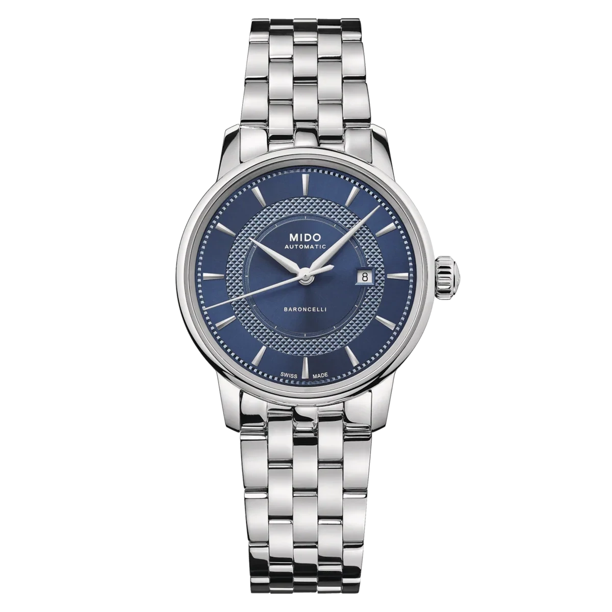 Mido Baroncelli Signature 30 MM Blue Dial Automatic M037.207.11.041.01