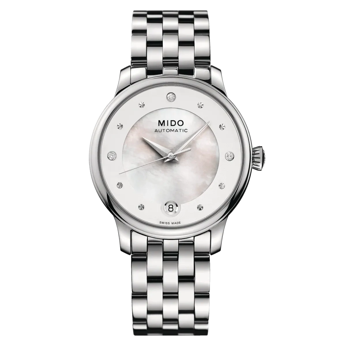 Mido Baroncelli Lady Day 33 MM Mother of Pearl Dial Automatic M039.207.11.106.00