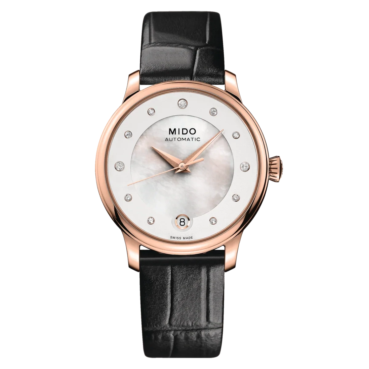 Mido Baroncelli Lady Day 33 MM Mother of Pearl Dial Automatic M039.207.36.106.00