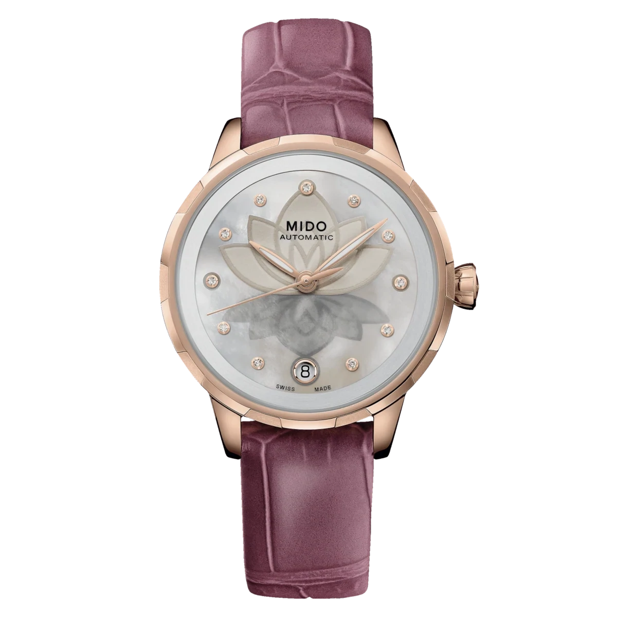 Mido Rainflower Origin Night 34 MM Mother of Pearl Dial Automatic M043.207.36.106.00