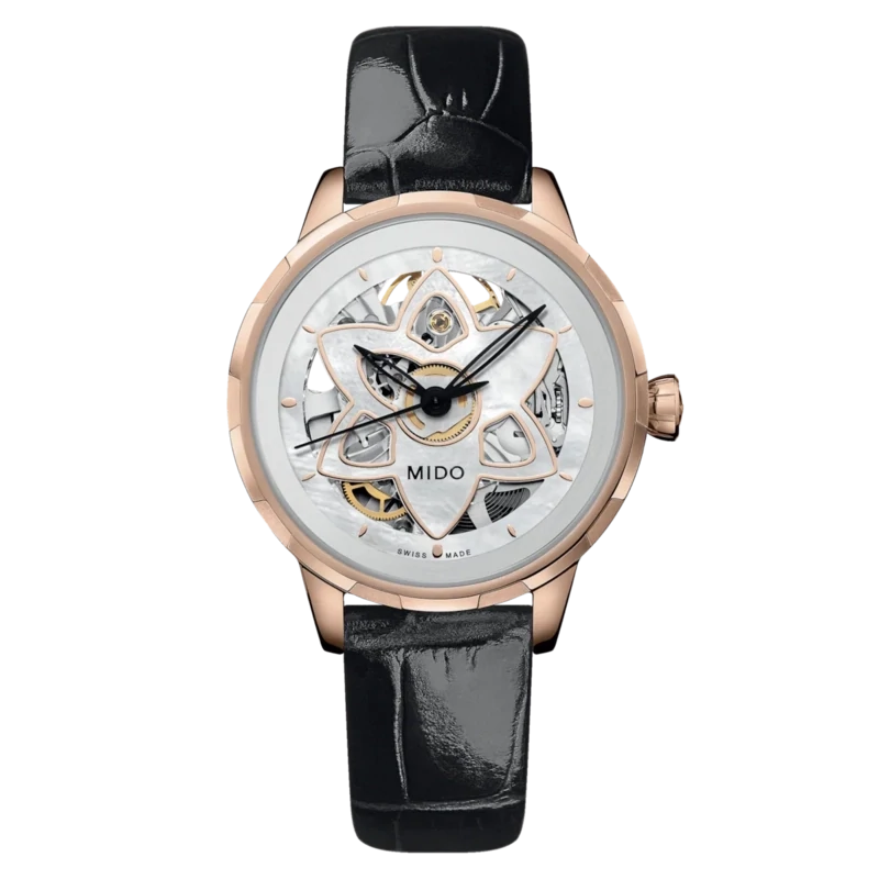 Mido Rainflower Blossom 34 MM Mother of Pearl Dial Automatic M043.236.36.101.00