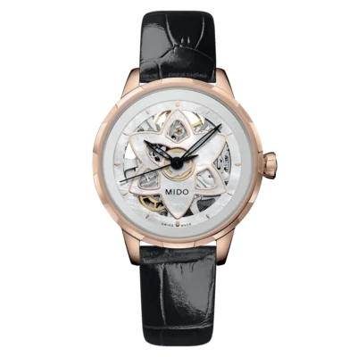 Mido Rainflower Blossom 34 MM Mother of Pearl Dial Automatic M043.236.36.101.00