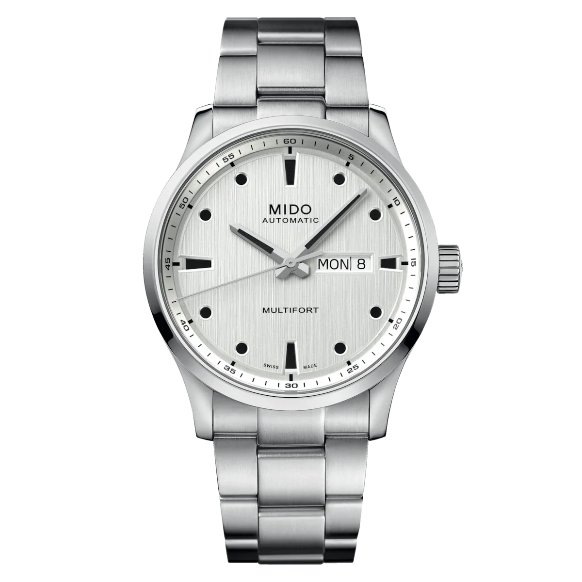 Mido Multifort M 42 MM Silver Dial Automatic M038.430.11.031.00