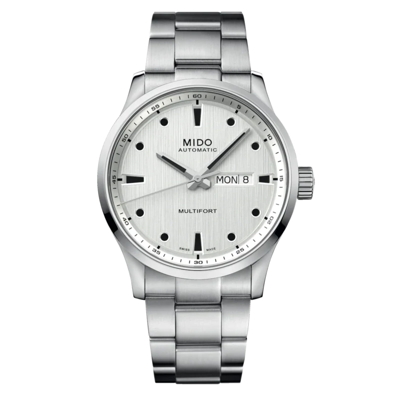 Mido Multifort M 42 MM Silver Dial Automatic M038.430.11.031.00