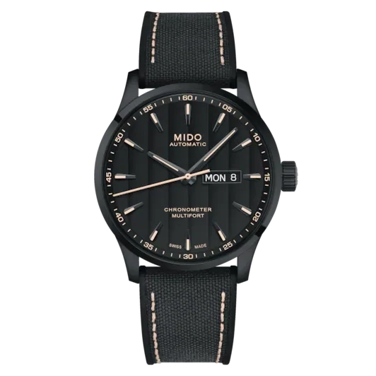 Mido Multifort Chronometer 1 42 MM Black Dial Automatic M038.431.37.051.00