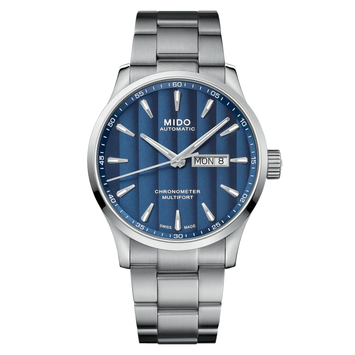 Mido Multifort Chronometer 1 42 MM Blue Dial Automatic M038.431.11.041.00