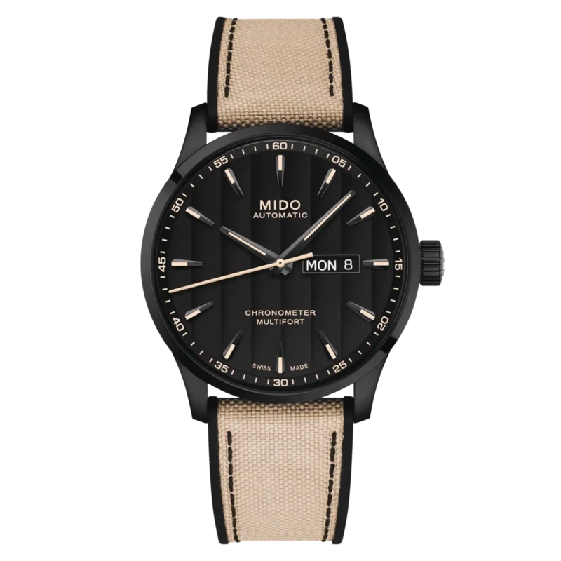 Mido Multifort Chronometer 1 42 MM Black Dial Automatic M038.431.37.051.09