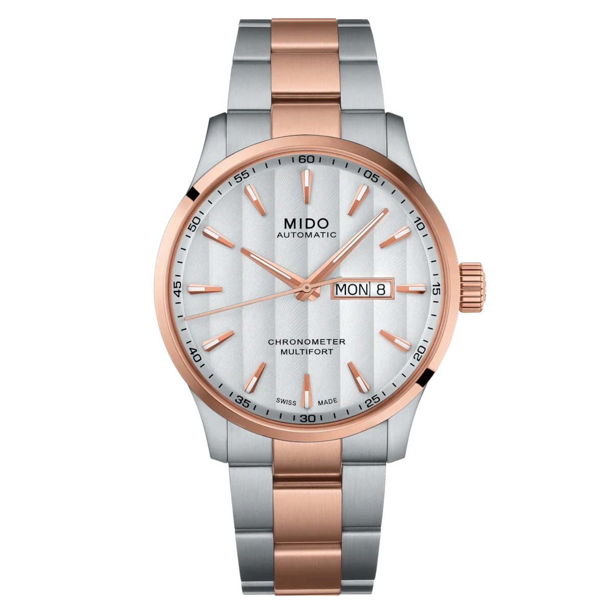 Mido Multifort Chronometer 1 42 MM Silver Dial Automatic M038.431.22.031.00
