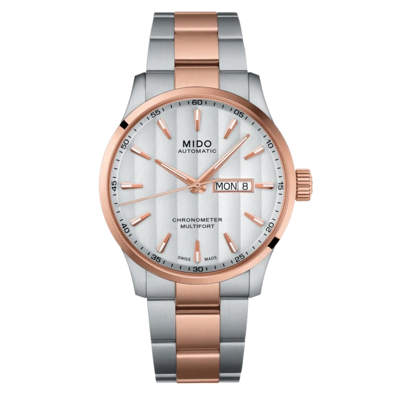 Mido Multifort Chronometer 1 42 MM Silver Dial Automatic M038.431.22.031.00