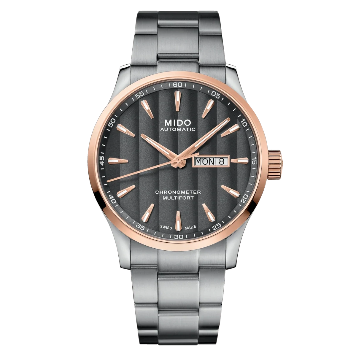 Mido Multifort Chronometer 1 42 MM Grey Dial Automatic M038.431.21.061.00