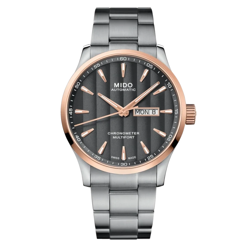 Mido Multifort Chronometer 1 42 MM Grey Dial Automatic M038.431.21.061.00