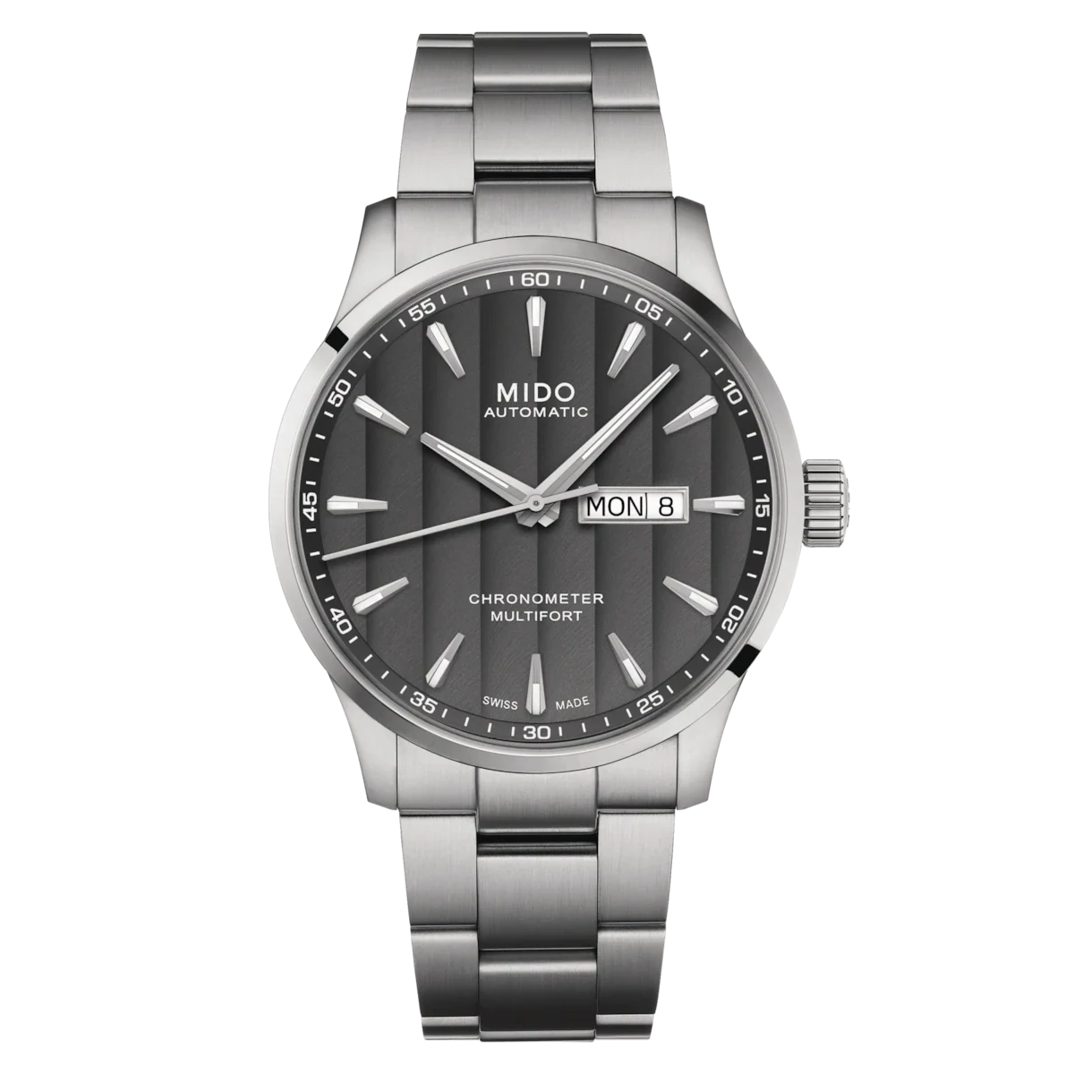 Mido Multifort Chronometer 1 42 MM Grey Dial Automatic M038.431.11.061.00