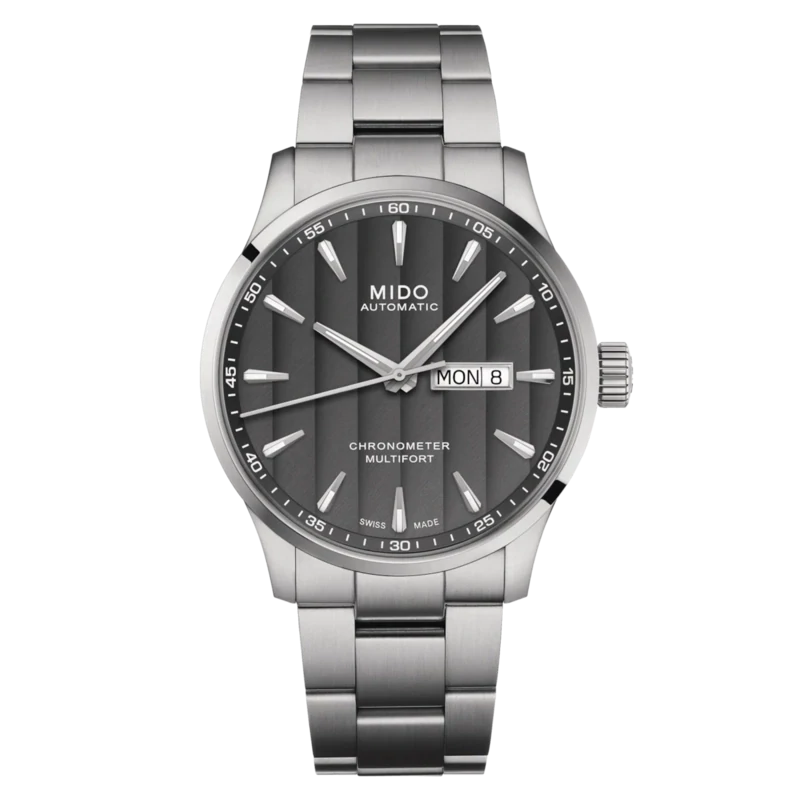 Mido Multifort Chronometer 1 42 MM Grey Dial Automatic M038.431.11.061.00