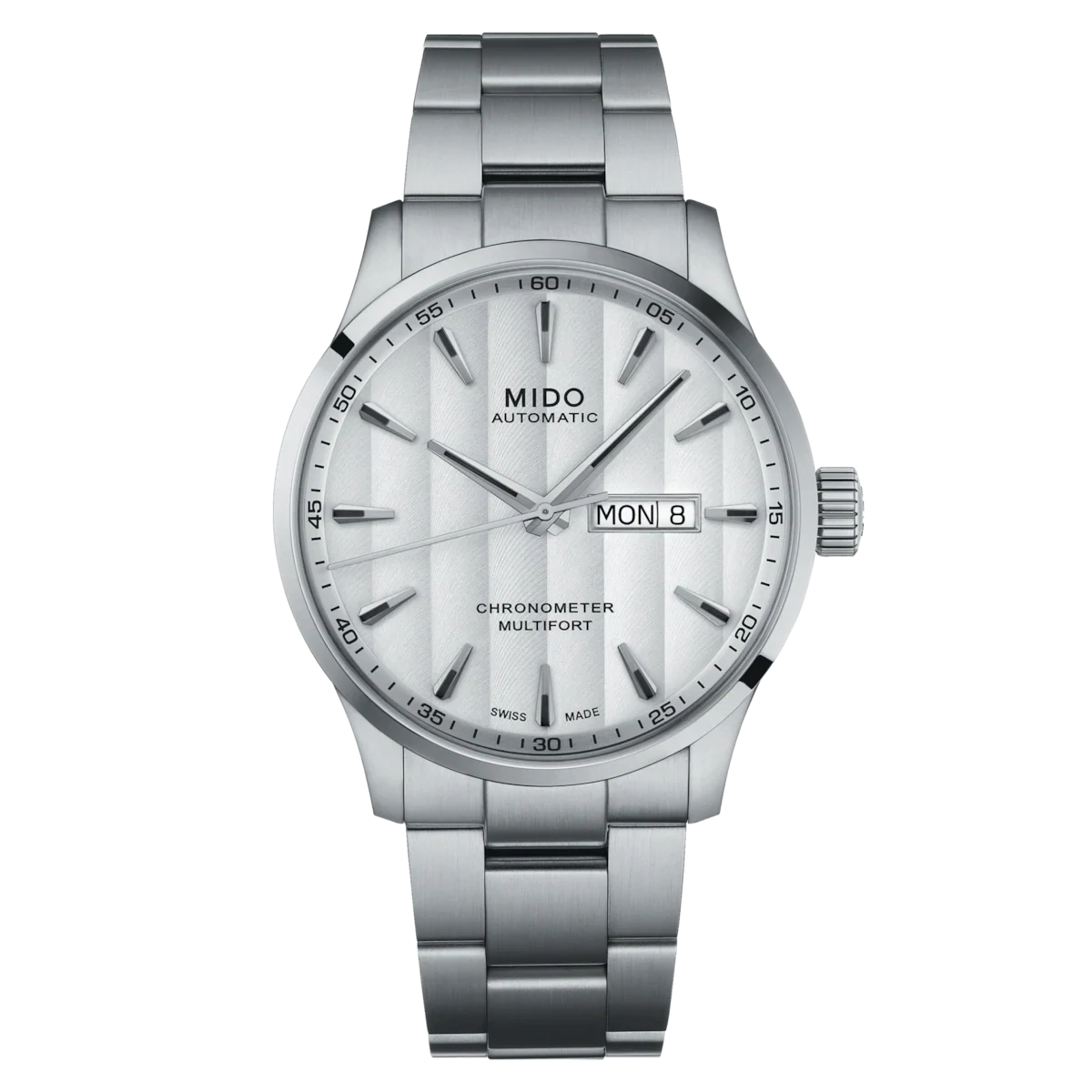 Mido Multifort Chronometer 1 42 MM White Dial Automatic M038.431.11.031.00