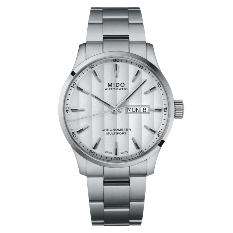 Mido Multifort Chronometer 1 42 MM White Dial Automatic M038.431.11.031.00