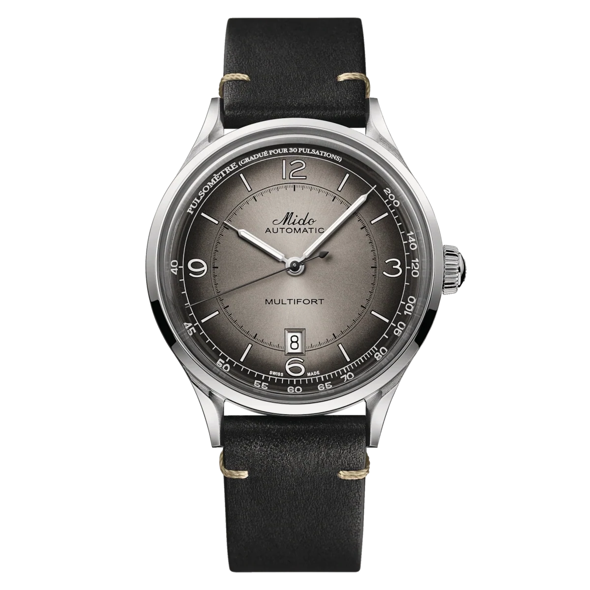 Mido Multifort Patrimony 42 MM Grey Dial Automatic M040.407.16.060.00