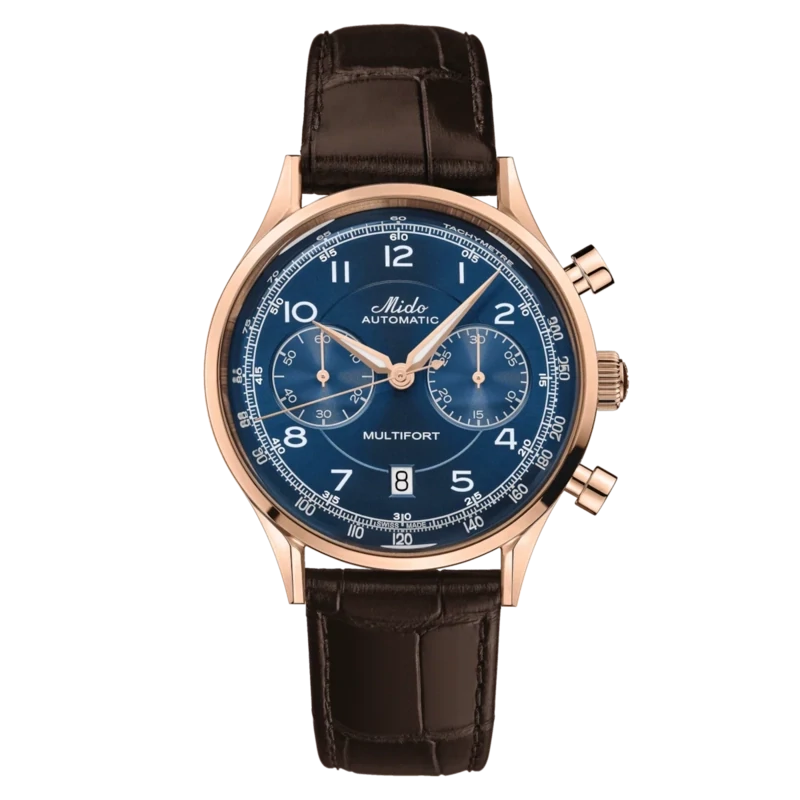 Mido Multifort Patrimony Chronograph 42 MM Black Dial Automatic M040.427.36.042.00