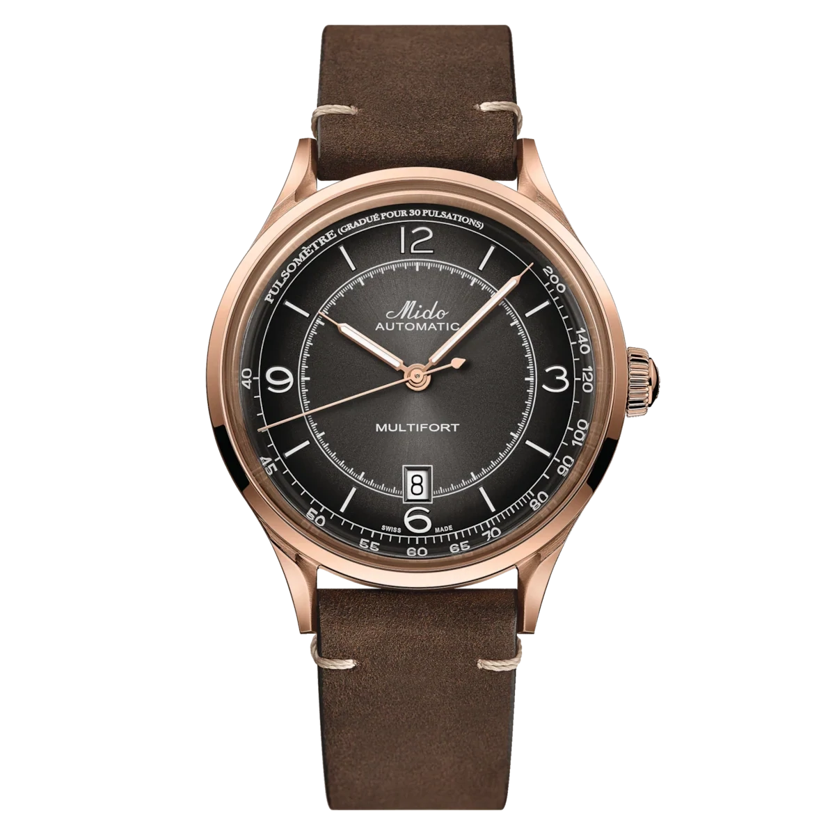 Mido Multifort Patrimony 42 MM Black Dial Automatic M040.407.36.060.00