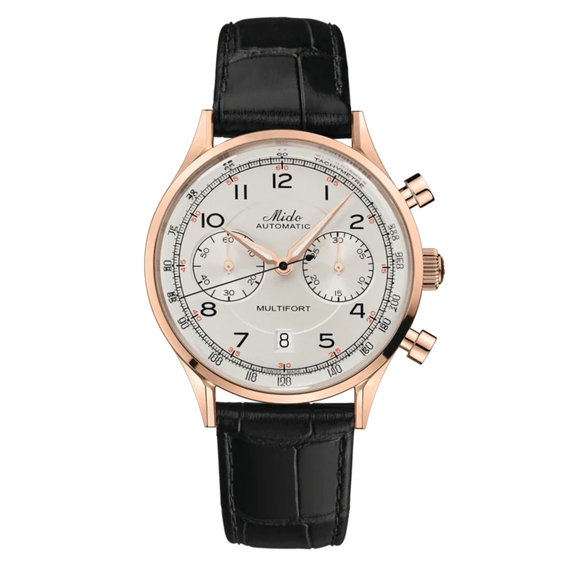 Mido Multifort Patrimony Chronograph 42 MM Ivory Dial Automatic M040.427.36.262.00