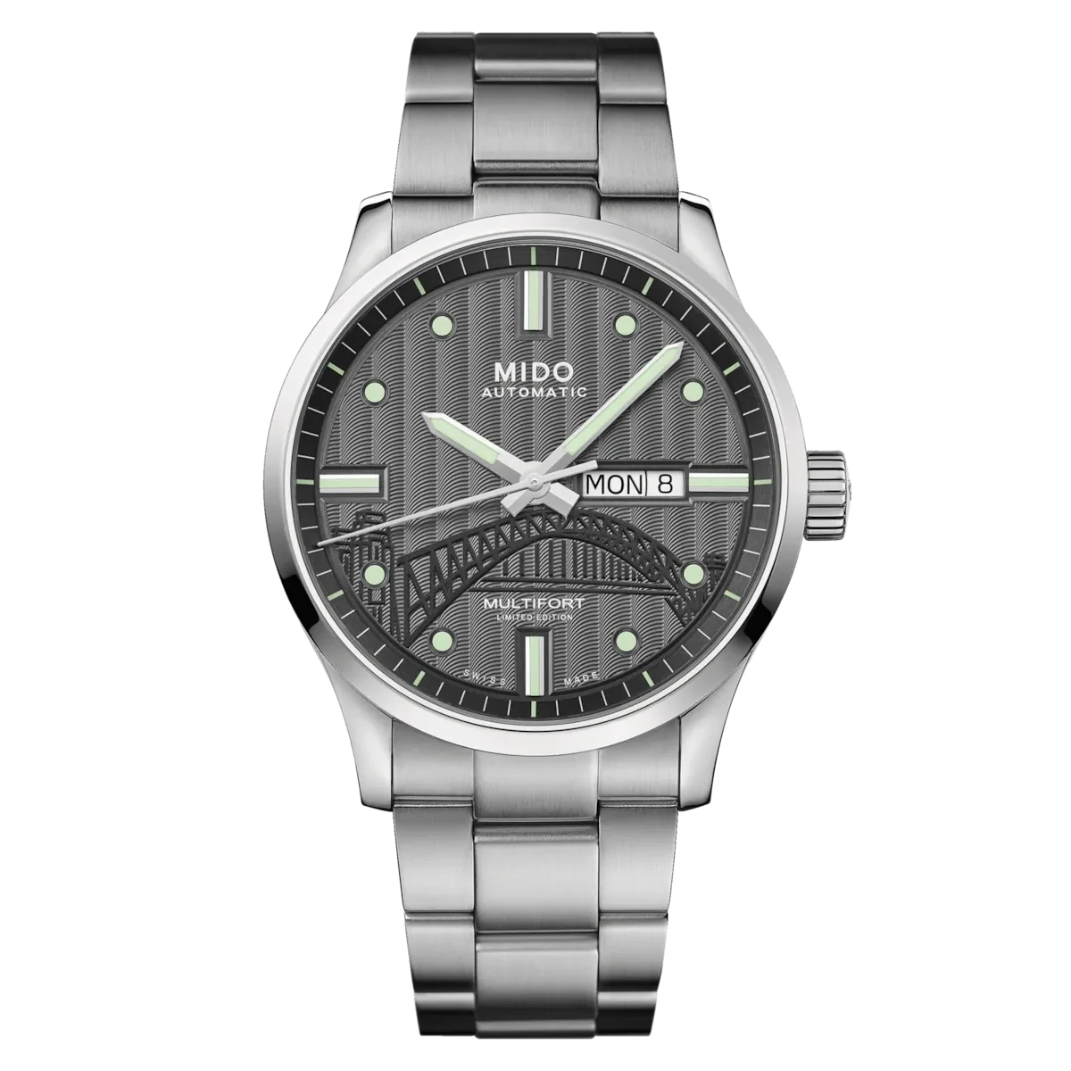 Mido Multifort IBA 42 MM Grey Dial Automatic M005.430.11.061.81 Limited Edition