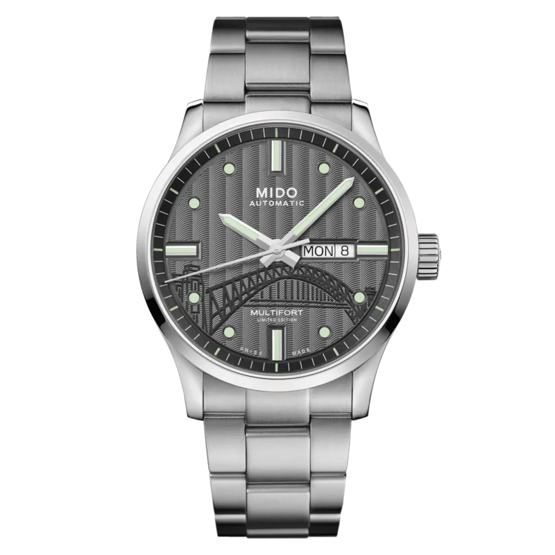 Mido Multifort IBA 42 MM Grey Dial Automatic M005.430.11.061.81 Limited Edition