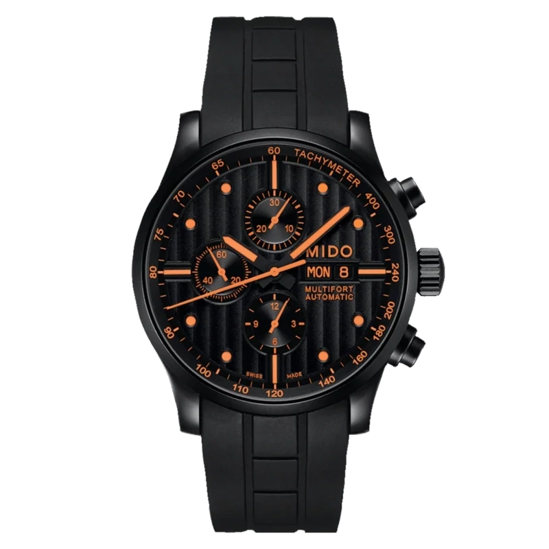 Mido Multifort Chronograph 44 MM Black Dial Automatic M005.614.37.051.01